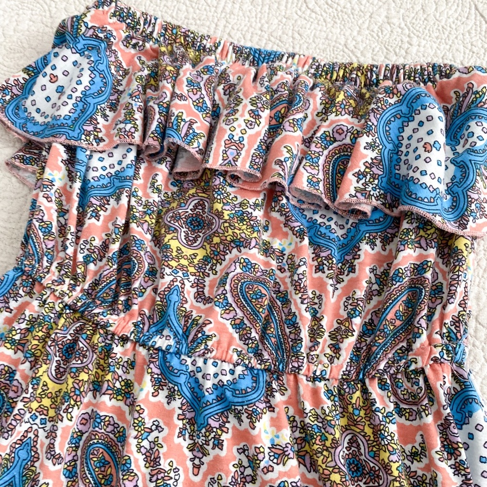 Flowy Sleeveless High-Low Dress - Picture 3 of 4